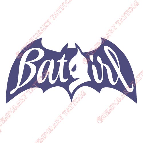 Batgirl Customize Temporary Tattoos Stickers NO.2